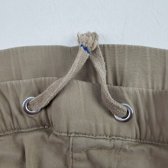 Mugsy Pull On Chino Pant Mens 40x28 Tan Flat Front Stretch Casual NO SIZE TAG - Picture 4 of 12